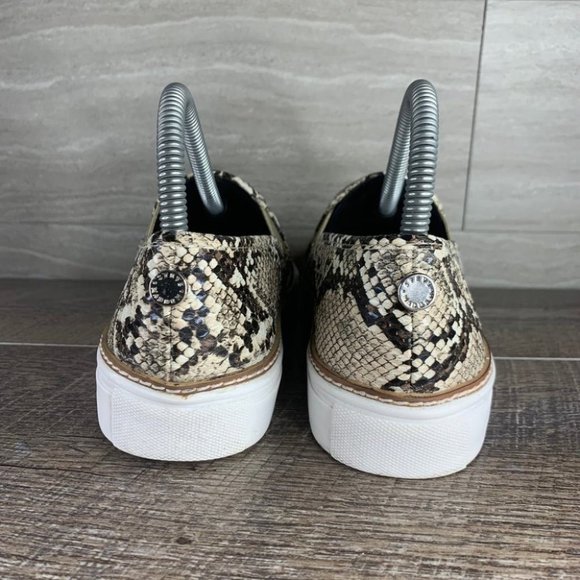 Steve Madden Jalia Snakeskin Slip On Sneaker - Picture 7 of 8
